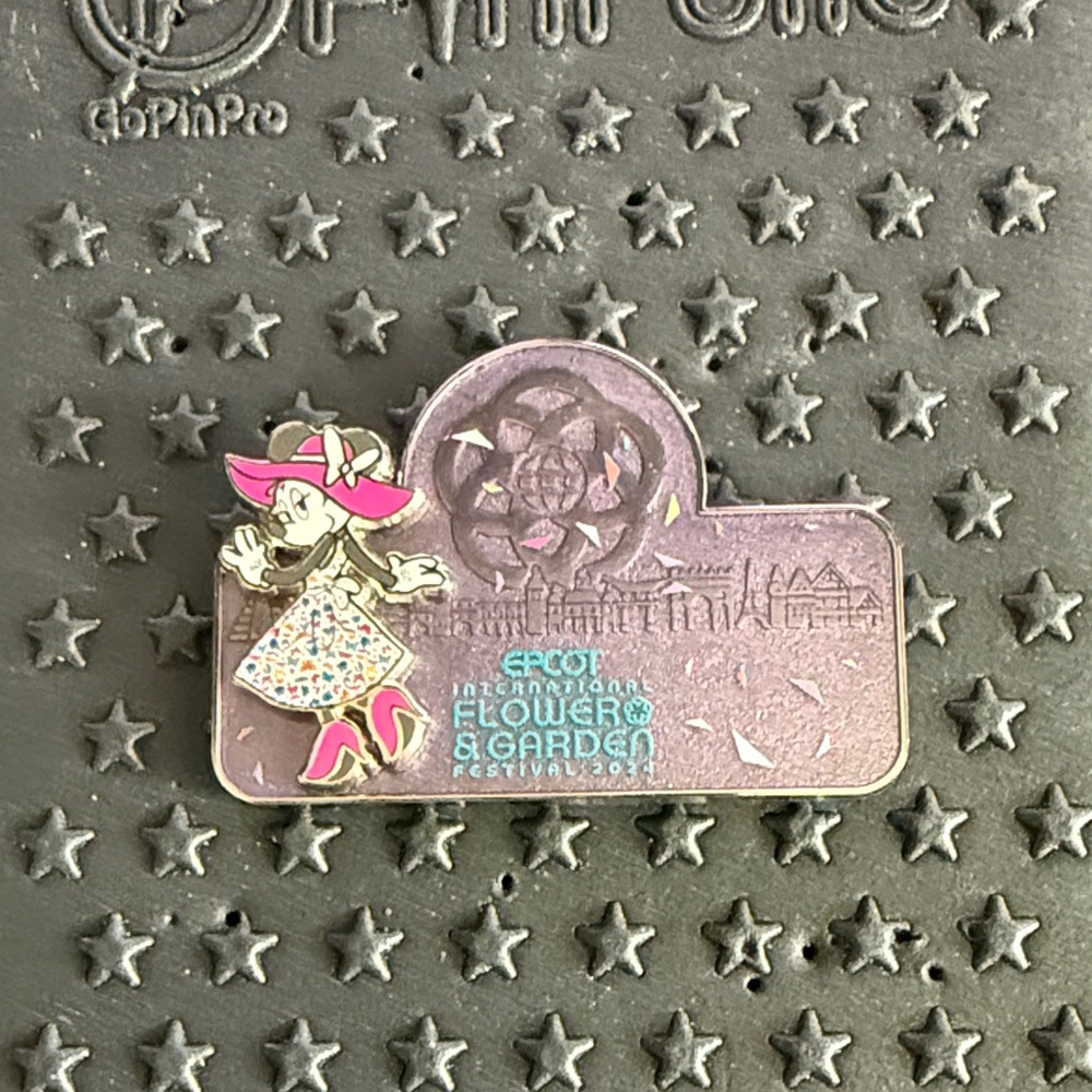 Minnie Mouse Epcot Flower & Garden Festival 2024 Pin Limited Release